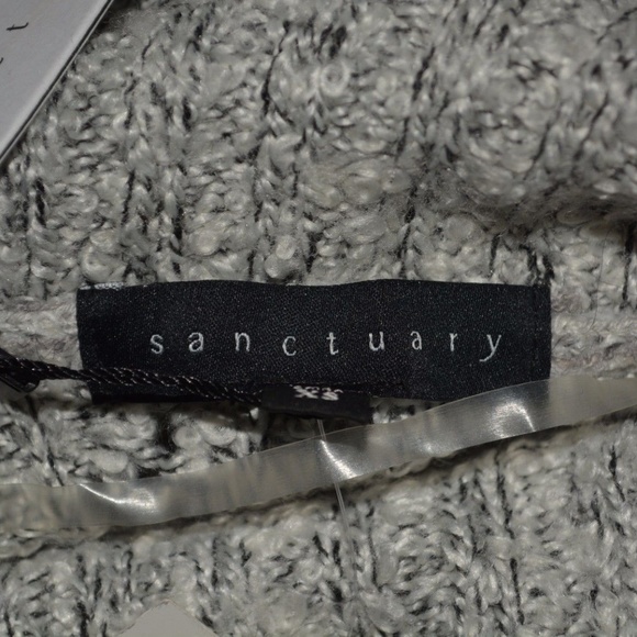 SANCTUARY CLOTHING Cowl-Neck Sweater - SALT & PEPP - Picture 6 of 6